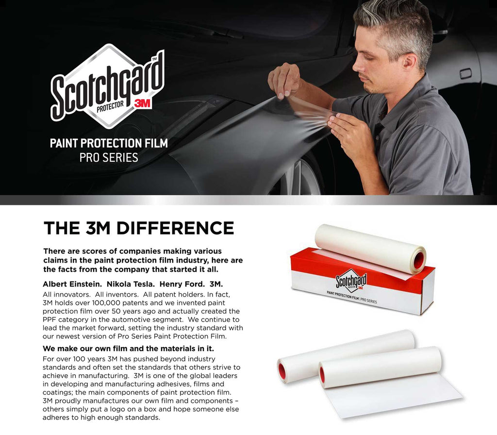 24 in x 20 yds (12 mil) - 84724 Scotchgard™ Paint Protection Film